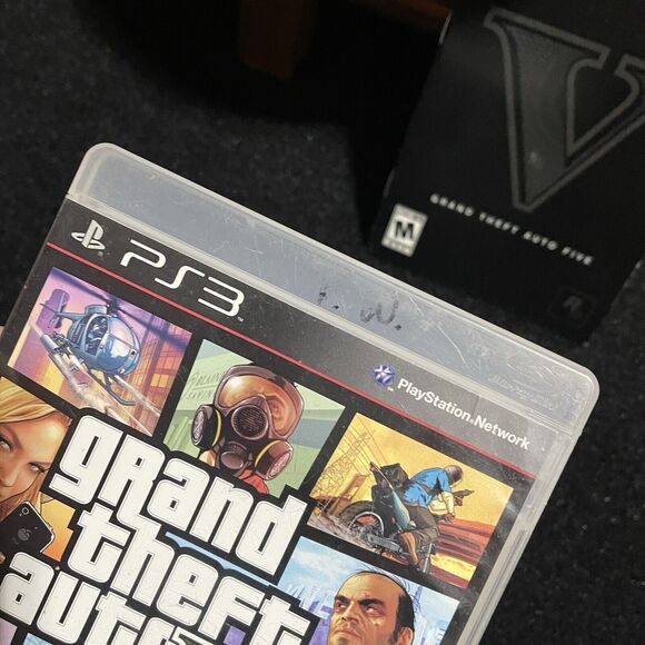 Grand Theft Auto V GTA 5 (PlayStation 3) Complete - CIB, With Map (PS3 2013) - Picture 5 of 8